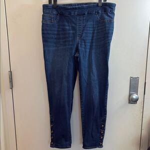 Chico’s Size 3 Women’s Blue Jeggings